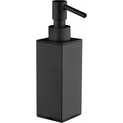 DISTRIBUTEUR SAVON LIQUIDE QUATTRO A POSER NOIR - CRISTINA ONDYNA QU72713 (1/2)