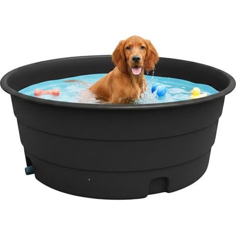 Plast'Up Rotomoulage – Bassin pour animaux 900L – Monobloc en polyéthylène haute densité – Hauteur 40 cm – Zéro entretien – Fabrication française