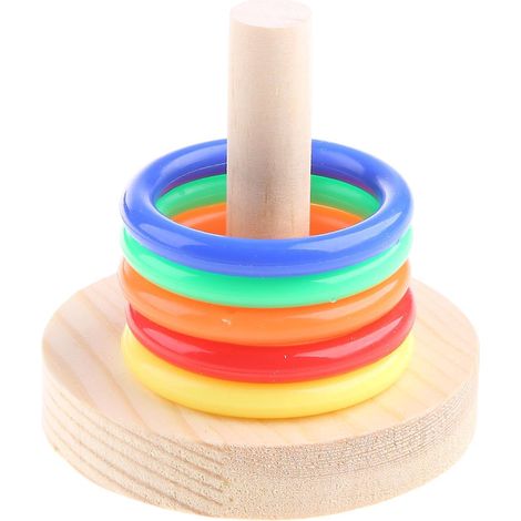 Mini anneaux de bureau pour perroquet, jouet pour cacatoès et oiseau Eclectus, coffret cadeau humoristique