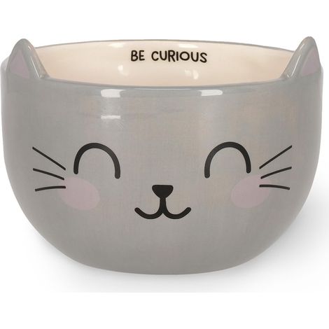 Tasse à céréales en grès Good Morning Thème Kitty, Tasse à déjeuner, Passe au micro-ondes, Passe au lave-vaisselle, Capacité jusqu'à 400 ml, 12 x 9 cm (1/5)