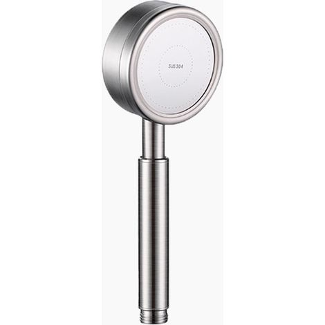 Pommeau de douche - Douchette à main - Douchette à main - avec filtre - G1/2 - Acier inoxydable - 22,565 mm - Haute pression - pour salles de bains et toilettes (1/5)