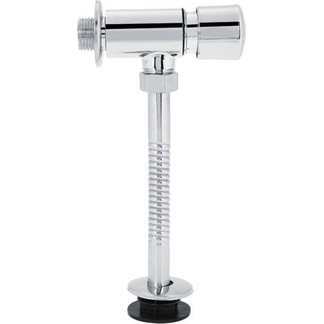Robinet De Chasse D Urinoir - Alliage De Zinc - Pour Installation Sur Urinoir Ou Placard - Adaptateur En T Pour Bidet - Robinet D Arrêt Inclus - 1 Pièce (1/5)