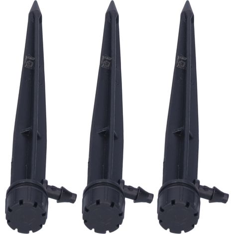 Packung mit 50 um 360° verstellbaren Bewässerungstropfern für 4/7 Zoll (8-Loch) Gartenschläuche. (1/5)