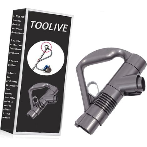Poignée de remplacement pour aspirateur Dyson DC19 DC23 DC26 DC29 DC32 DC36 DC37 – Matériau ABS – Installation sans outil – Prise en main confortable – Deckon (1/7)