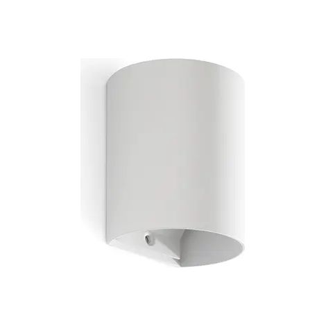 Applique murale SOLE blanche lisse avec interrupteur 40522 (1/2)