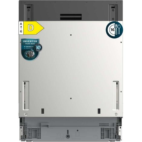 Cecotec Bolero Aguazero 6260 Full-BI. Lave-vaisselle intégrable 60 cm, 16 couverts. Moteur Inverter Plus Duo, 6 programmes. (1/5)