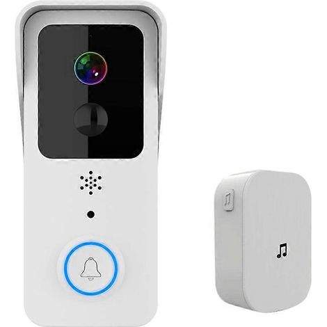 Tuya Video Doorbell 5G Dual WiFi Outdoor Doorbell-EU Plug-- (1/5)