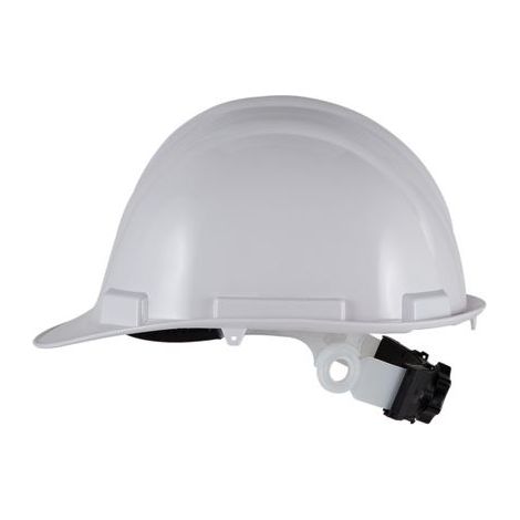 Casque de Chantier ABS Blanc SINGER HG902W - Cremaillère 55-62 cm - Coiffe 4 Points - Norme EN 397 - EPI BTP