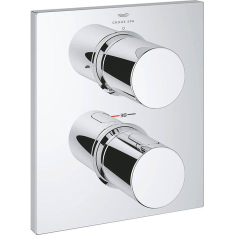 Grohe Grohtherm F - Grifo empotrado termostático de bañera, cromo 27618000 (1/2)