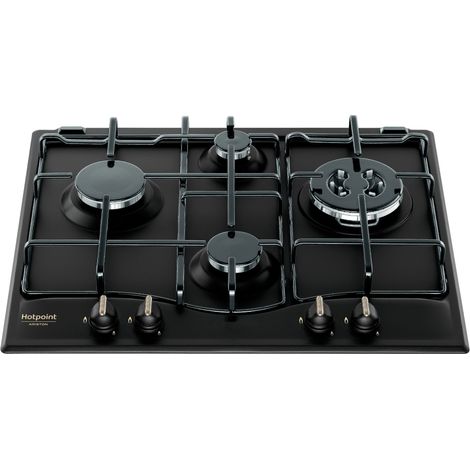 Hotpoint Ariston Piano cottura a gas PCN 640 T (AN) R /HA. Colore del prodotto: Antracite, Posizionamento dell'apparecchio: Da incasso, Dimensione della larghezza del piano cottur... - PCN640T(AN)R/HA (1/10)