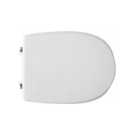 SEDILE WC PER ASTRA VASO MIA BIANCO FORMA 6- Bianco - Cerniere A passanti- CW- pezzi 1 (1/2)