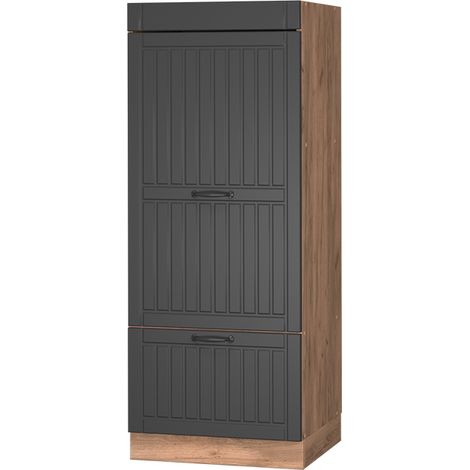 Mikrowellenschrank Fame-Line, Dunkelgrau, 60 cm, Vicco (1/5)
