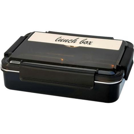Boîte Bento Acier Inoxydable 304 Anti-Fuite Sans BPA - Idéale Bureau, École ou Cadeau Durable (1/4)