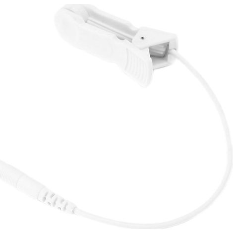 Câble de connexion électrode TENS 2.0mm avec pinces auriculaires pour appareil de massage numérique (1/5)