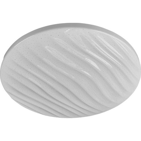 Plafonnier Olot 12 W 6500 K blanc 1180 lm 25 x 25 x 6 cm