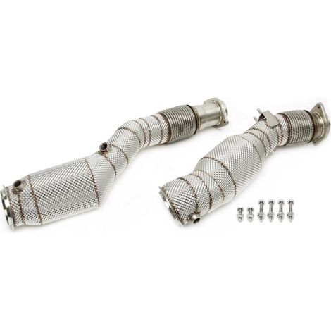 Downpipe Echappement Inox BMW X4 M F98 de 2019 a 2021-avec cata-41160963 (1/3)