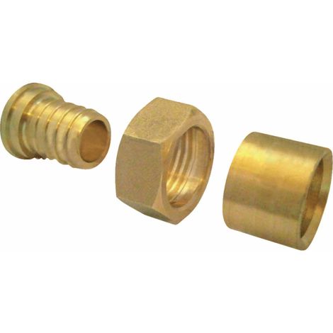 Raccord PER à glissement filetage Femelle 20x27 mm, ø16 - Boutté (1/5)