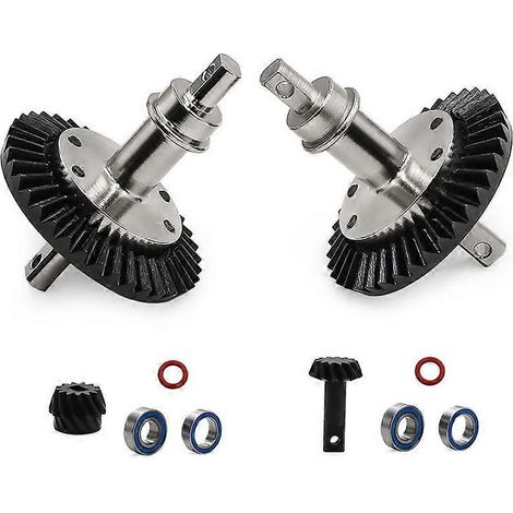 Accessoires pour boîte de vitesses à axe droit D328 pour Traxxas Slash4WD Rustler Stampede XO-01 1/10 (1x jeu d'engrenages avant + 1x jeu d'engrenages arrière) )( ) (1/4)