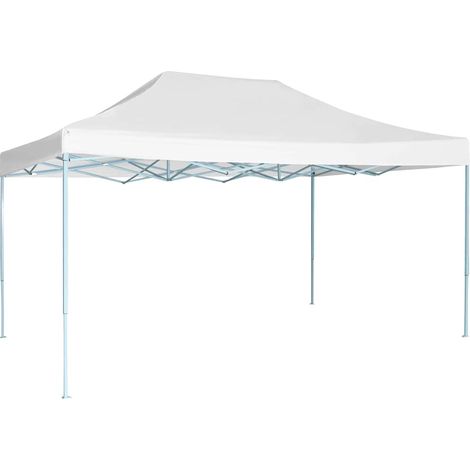 vidaXL Tente de réception pliable 3x4,5 m Blanc (1/5)