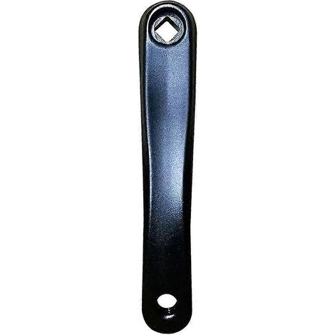 Kurbelarm links 170 mm, aus Aluminium, mit Diamantbohrung für Rennräder