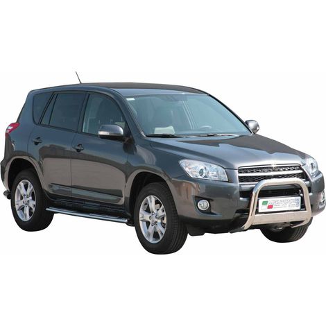 Pare-buffle Avant pour Toyota RAV4 XA30 2009-2010 63 mm en Acier Gris