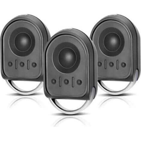 Mando a distancia de control de acceso de 4 canales - 433,42 MHz - Compatible con motores de control de acceso - Compatible con puertas de garaje