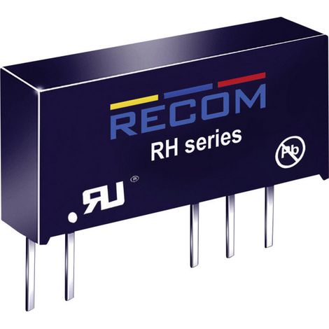 RECOM RH-0515D DC/DC-Wandler, Print 5 V/DC 15 V/DC, -15 V/DC 33 mA 1 W Anzahl Ausgänge: 2 x Inhalt 1
