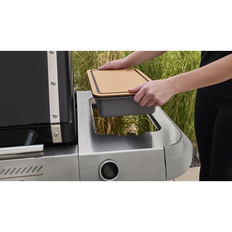 Weber WORKS Box und Schneide- brett einsetzbar Seitentisch