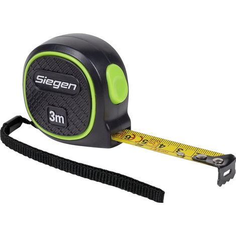 Sealey S01327 Metric/Imperial Auto Lock Tape Measure 3m(10ft) x 16mm (1/5)