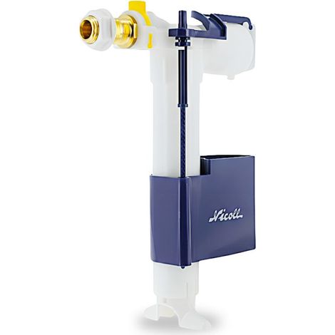 Robinet flotteur alimentation latérale 12x17 réservoir encastré, hauteur 230 mm (1/5)