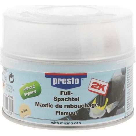 MASTIC DE REMPLISSAGE SANS STYRENE 500G PRESTO