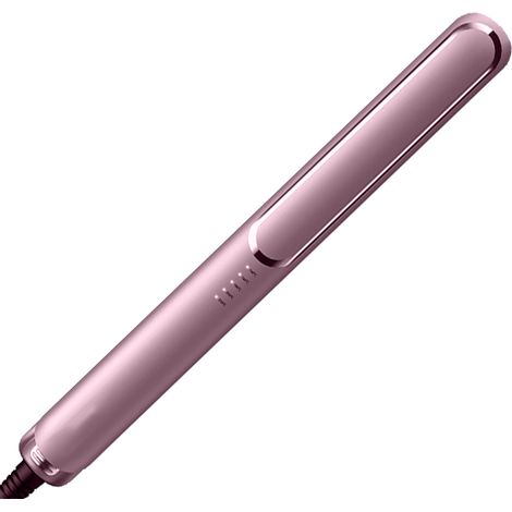 Fer A Boucler Et Lisseur - Plaques Ceramiques - 5 Niveaux De Temperature - Pour Cheveux Secs Ou Humides - 1 Piece (1/5)