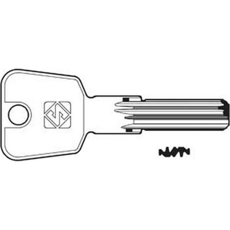 5PZ CHIAVI PUNZONATE PER CILINDRI TITAN 5 SPINE TN32 - TN32