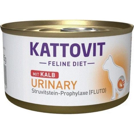 KATTOVIT URINARY Veau 85g - nourriture humide pour chats souffrant de problèmes urinaires