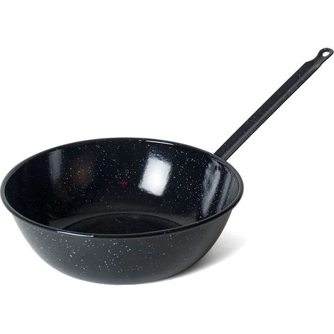 POÊLE À FRIRE PROFONDE EN PORCELAINE AVEC MANCHE 26 CM
