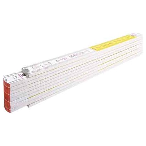 DOPPIO METRO IN LEGNO CON RIVETTI STABILA - STABILA