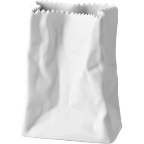 Vase Porcelaine Blanc 9 cm