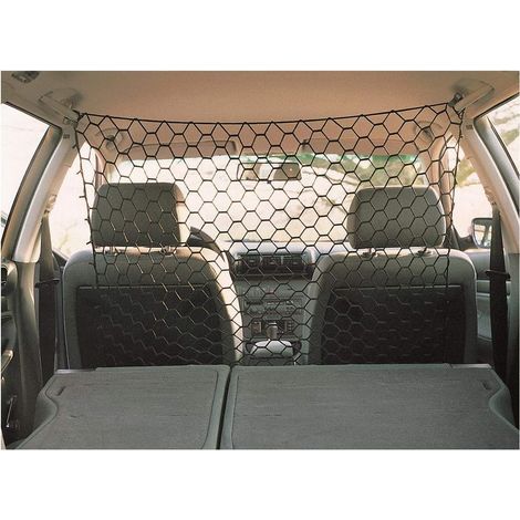 Rete di sicurezza nera per auto per animali domestici, 90 cm x 30 cm, rete di sicurezza per animali, rete anti-ostacolo per cani. (1/5)