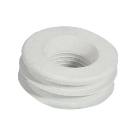MORSETTO P/WC PICCOLO 50X30 MM BIANCO 25 PZ