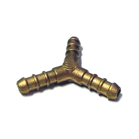 RACCORDO ADATTATORE 3 VIE TUBO GAS GPL IN OTTONE