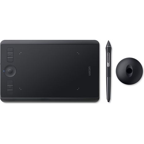 Wacom Intuos Pro (S) Grafiktablett Schwarz 5080 lpi 160 x 100 mm USB/Bluetooth (1/3)