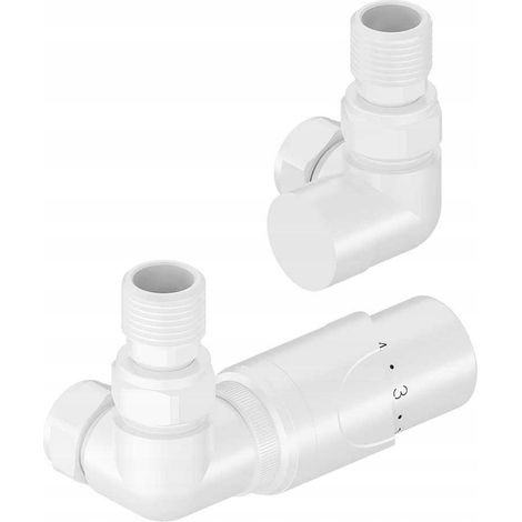 Set termoregolatore assiale bianco TZTT B Schlosser