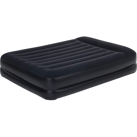Matelas gonflable Bestway Tritech 2 places 46 cm - Noir (1/5)