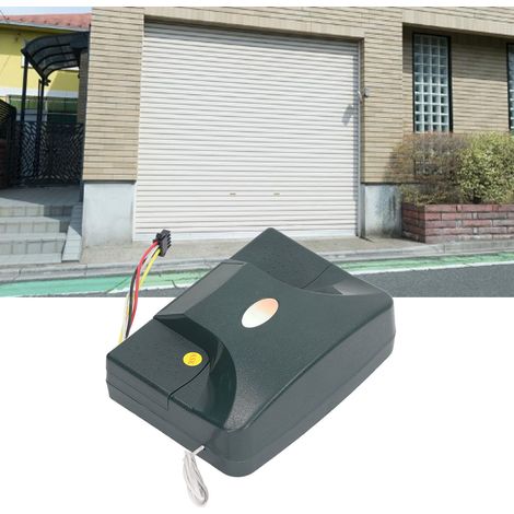 Contrôleur de porte sectionnelle électrique, boîtier de commande vert de grande taille, télécommande sans fil, 220 V (1/5)