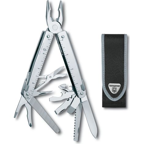 Victorinox Swiss Tool X pinza multiutensile tascabile 23 utensili Grigio