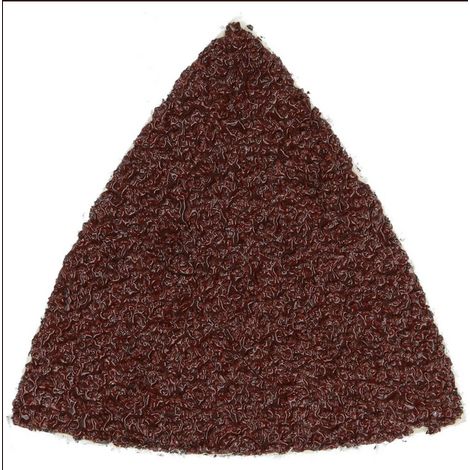 Triangles abrasifs avec velcro non perforés grain 60 (1/2)