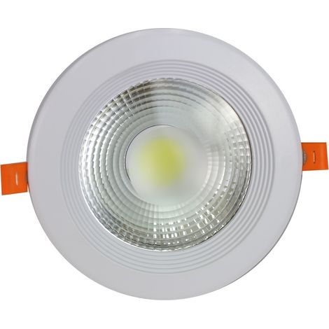 Jandei - Downlight LED COB 15W 6000K rond encastré blanc COB LED Downlight (1/4)