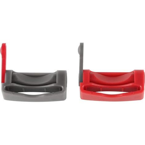 Compatible avec le verrouillage de la gâchette (lot de 2) - Convient aux accessoires pour aspirateurs Dyson : verrouillage de l'interrupteur V7V8, bouton rouge et gris V10/V11/V12/V15 (1/5)