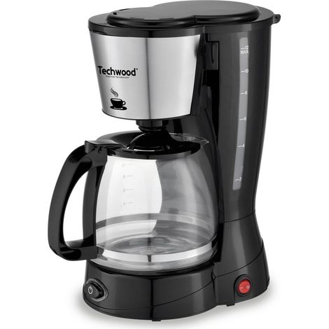 Cafetière Electrique Techwood TCA-936I - 800W - 12 - 15 Tasses - Système anti-gouttes (1/3)