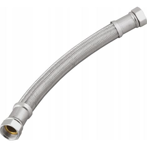 Tuyau anti-vibrations 3/4" – 1 000 mm - Acier inoxydable - Haute étanchéité - Souple et résistant (1/5)